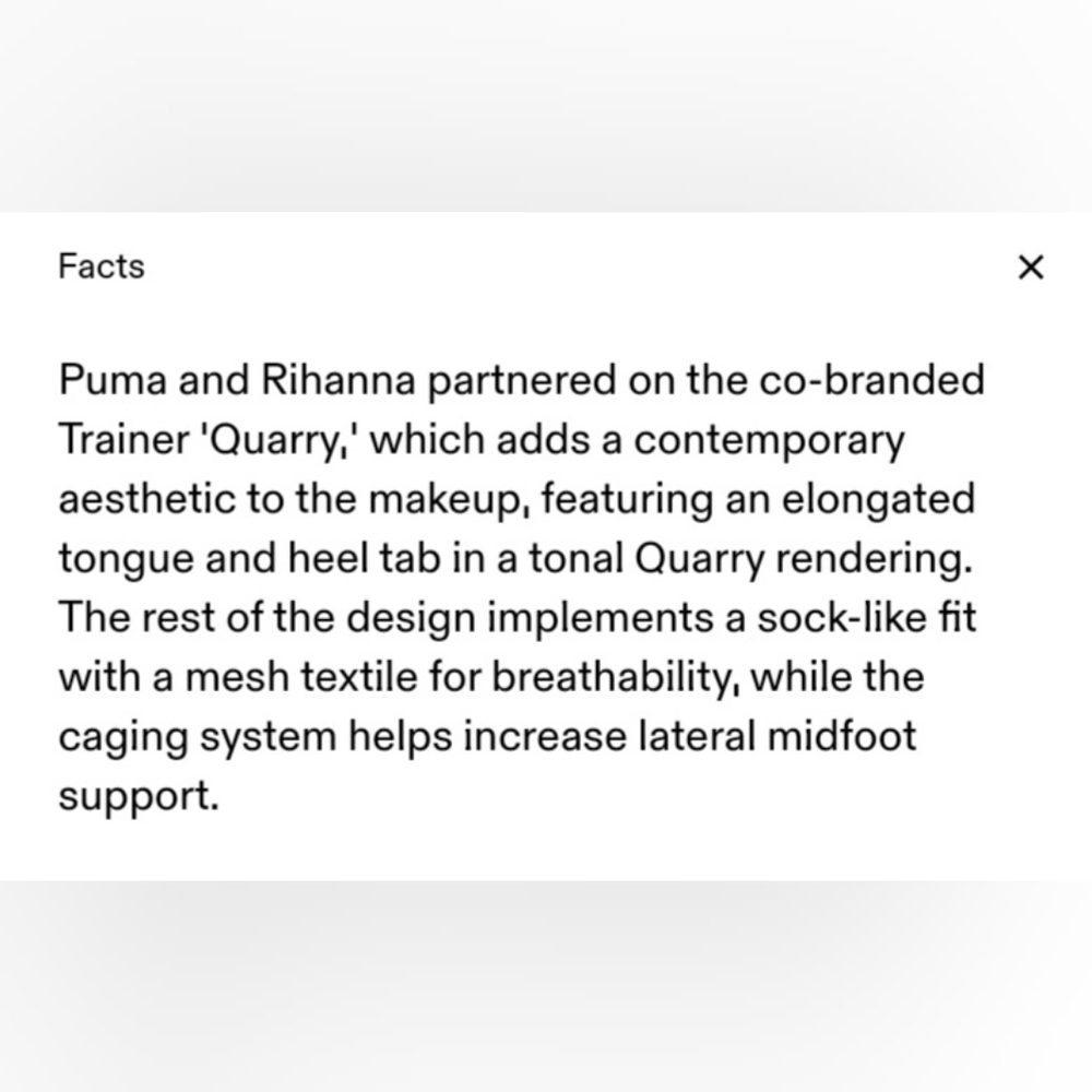 Puma X Fenty Trainer Quarry - Picture 8 of 16